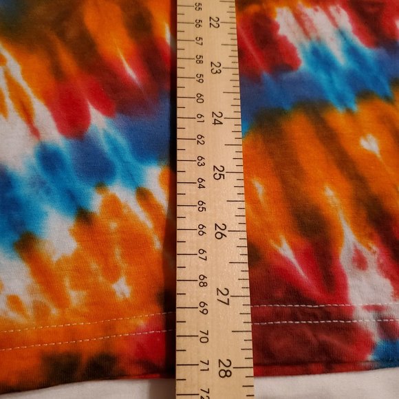 Tie Dye boho bohemia style unisex size L. 100% soft cotton. - Picture 10 of 10